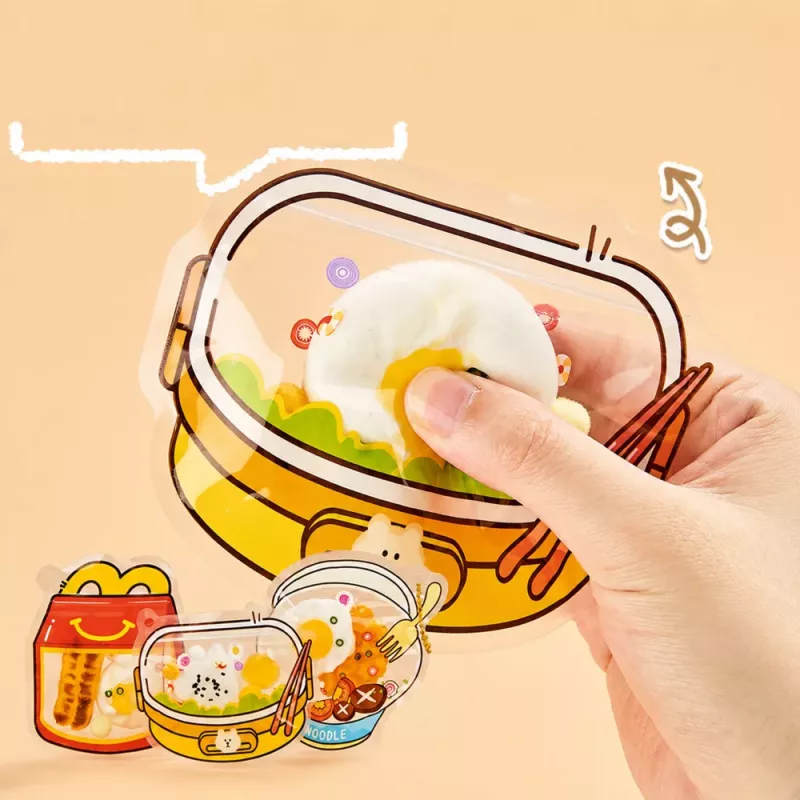LEAN TOYS Looming ja Kunstikomplekt: DIY Squishy Dekoratiivne Hommikusöögitoit