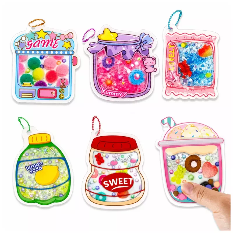 LEAN TOYS Loomingukomplekt dekoratiivse tarretisslimi loomiseks DIY Slimi tarvikud