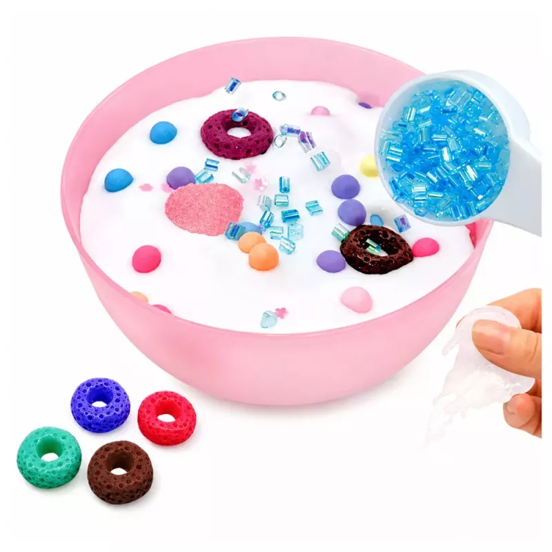 LEAN TOYS Loomingukomplekt dekoratiivse tarretisslimi loomiseks DIY Slimi tarvikud