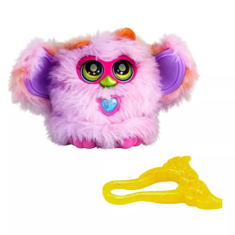 LEAN TOYS Genie Pets Interaktiivne Olend Valgus Heli Ripats Lilla