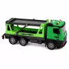 LEAN TOYS Pukseerimisauto ja Prügiauto Komplekt Tuled Helid Roheline