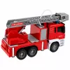 LEAN TOYS Fire Truck with Boom, Water Pouring Function, Lights and Sounds