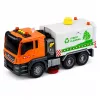 LEAN TOYS Tänavapühkimisauto veepihustussüsteemi, tulede ja heliga