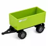 LEAN TOYS Põllumajandussõidukite komplekt Traktor Söödakombain Puidukäru 1:68 4 tk