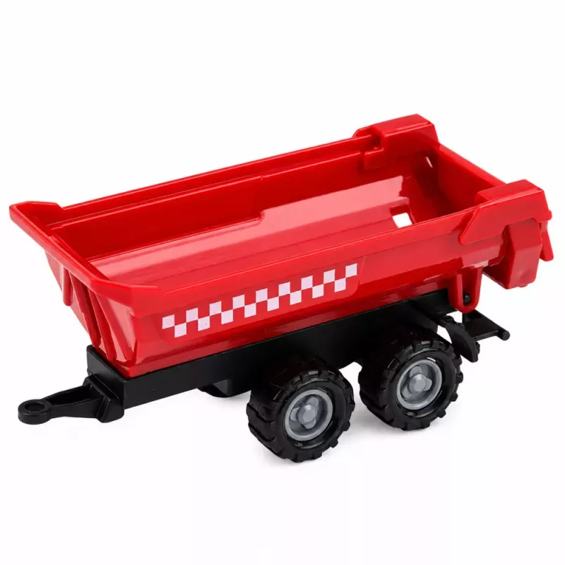 LEAN TOYS Põllumajandussõidukite komplekt Tractor Forage Harvester Trailers Transport 1:68 4 tk.