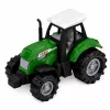 LEAN TOYS Põllumajandussõidukite komplekt Traktor Söödakombain Haagised 1:68 4 tk.