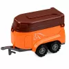 LEAN TOYS Põllumajandussõidukite komplekt Traktor Söödakombain Haagised 1:68 4 tk.