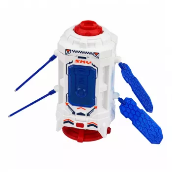 LEAN TOYS Kosmoselaev Satelliit Kapsel Sideantenn Astronaut Komplekt
