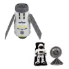 LEAN TOYS Kosmoselaev Satelliit Kapsel Sideantenn Astronaut Komplekt