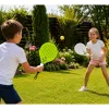 LEAN TOYS Beach and Garden Tennis Sports Set with Rackets and Foam Balls
