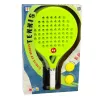 LEAN TOYS Beach and Garden Tennis Sports Set with Rackets and Foam Balls