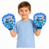 LEAN TOYS viske- ja püüdmismäng LED-haiga, helendavate pallidega