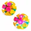 LEAN TOYS viske- ja püüdmismäng LED-haiga, helendavate pallidega