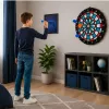 LEAN TOYS Elektrooniline noolevise komplekt pehmete otstega nooltega 42,5 cm