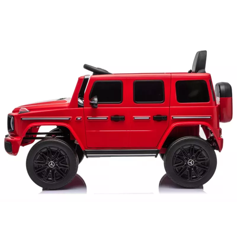 LEAN CARS Mercedes G 4x4 24V 2580 Red Battery-Operated Vehicle