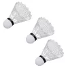 LEAN TOYS Sulgpallikomplekt, 3 Reketit, Sulgpallid, Oranž Kott