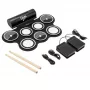 V-TONE RD7 Elektrooniline trummikomplekt USB-C ja AUX-iga, 7 patja, 2 jalgpedaali, 12 häält