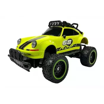 LEAN TOYS Kaugjuhitav auto maastiku R/C Beetle Roheline 2.4G