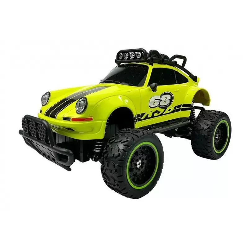 LEAN TOYS Kaugjuhitav auto maastiku R/C Beetle Roheline 2.4G