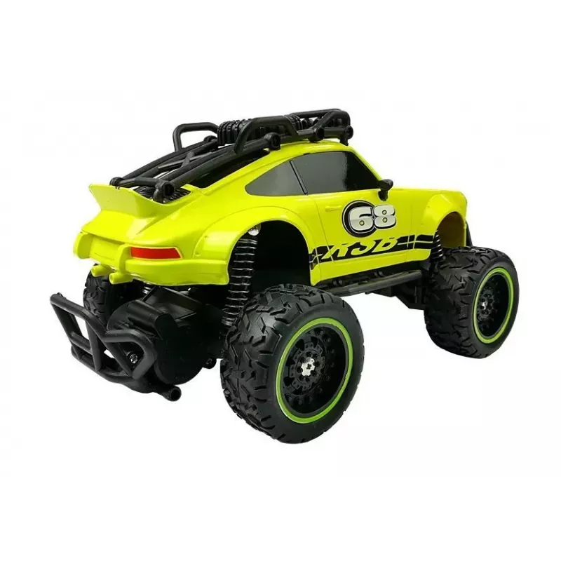 LEAN TOYS Kaugjuhitav auto maastiku R/C Beetle Roheline 2.4G
