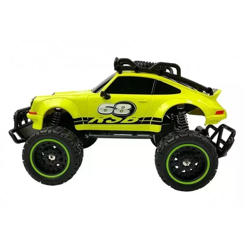 LEAN TOYS Kaugjuhitav auto maastiku R/C Beetle Roheline 2.4G