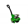 LEAN CARS Toddlers Ride On Push Along with Parent Handle Mega Car 3in1 Green