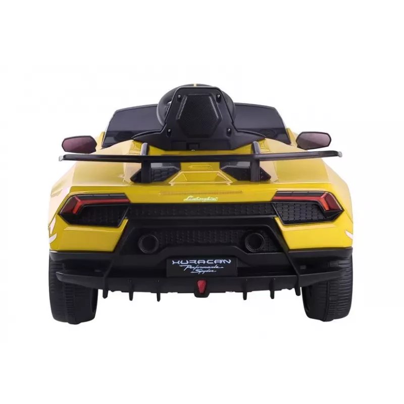 LEAN CARS Elektriline Sõiduauto Lamborghini Huracan Kollane