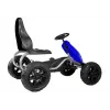 LEAN CARS Pedaaliga Go Kart B012 Täispuhutavate Ratastega Sinine