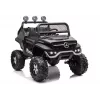 LEAN CARS Electric Ride On Mercedes Unimog S Black