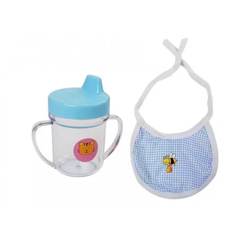 LEAN TOYS Doll Baby 45 cm Blue Clothing