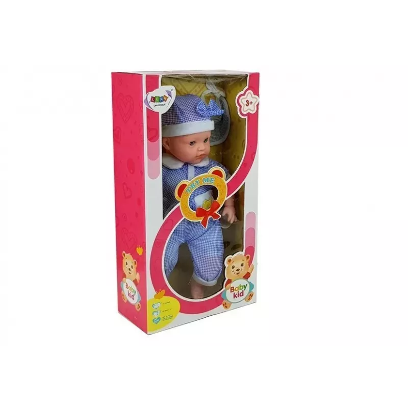 LEAN TOYS Doll Baby 45 cm Blue Clothing