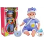 LEAN TOYS Doll Baby 45 cm Blue Clothing