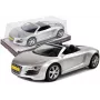 LEAN TOYS Mänguauto Kabriolett Hõbedane 1:18