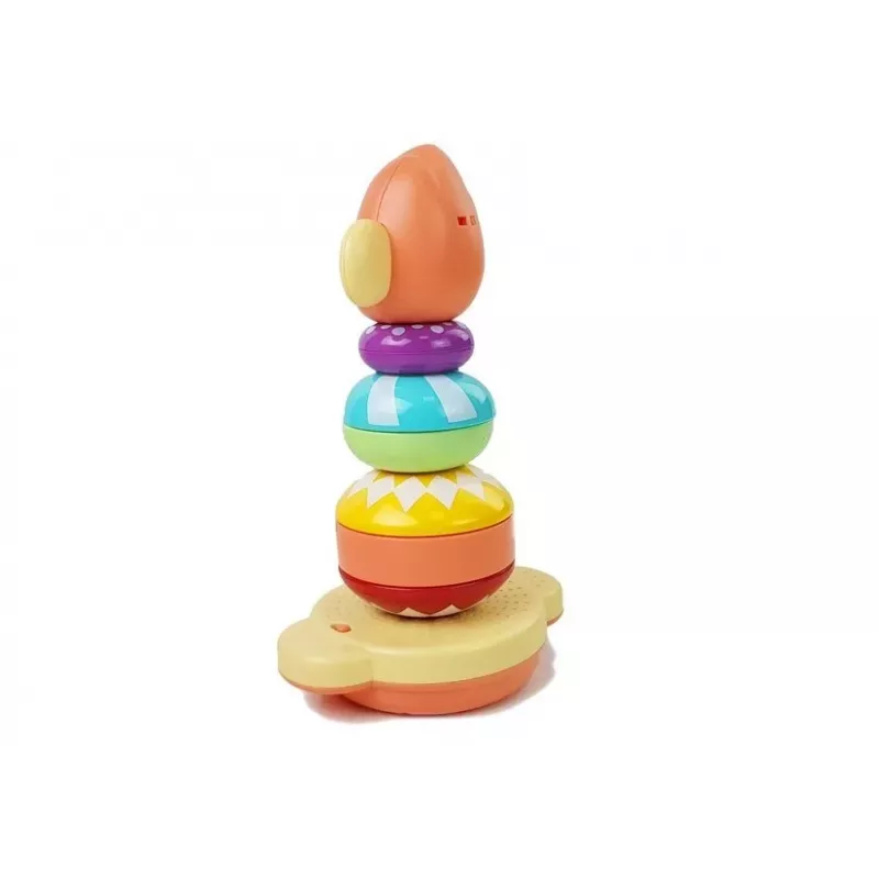 LEAN TOYS Hariv Ahvipüramiid helidega, numbrite õppimine