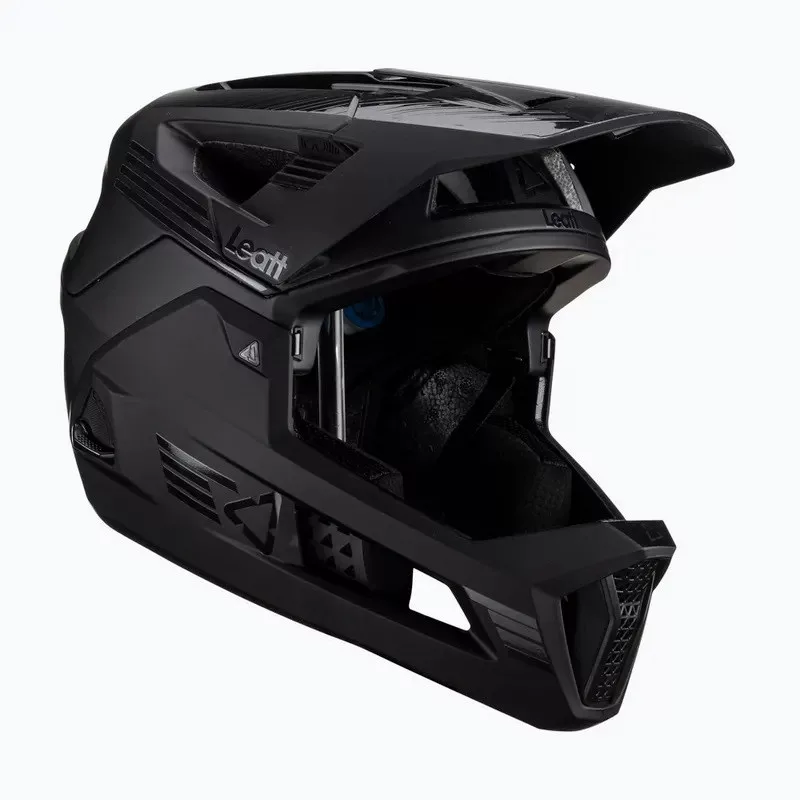 LEATT MTB Enduro 4.0 V23 Jalgrattakiiver eemaldatava lõuakaarega, suurus L, must