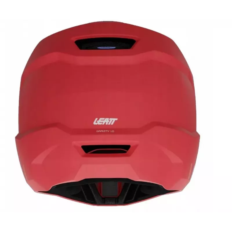 LEATT MTB Gravity 1.0 V24 täisnäoga jalgrattakiiver, suurus M, punane