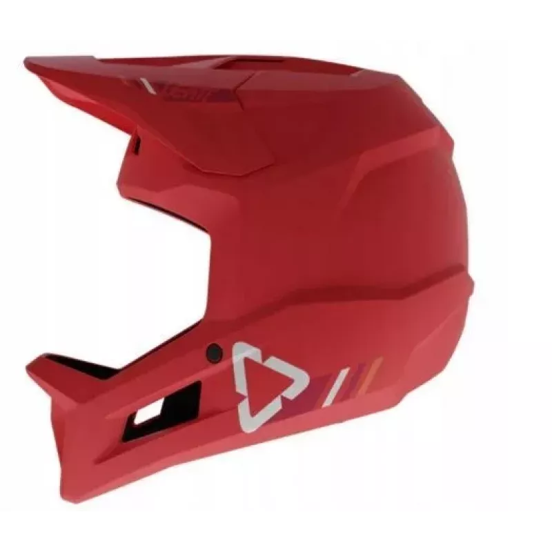 LEATT MTB Gravity 1.0 V24 täisnäoga jalgrattakiiver, suurus M, punane