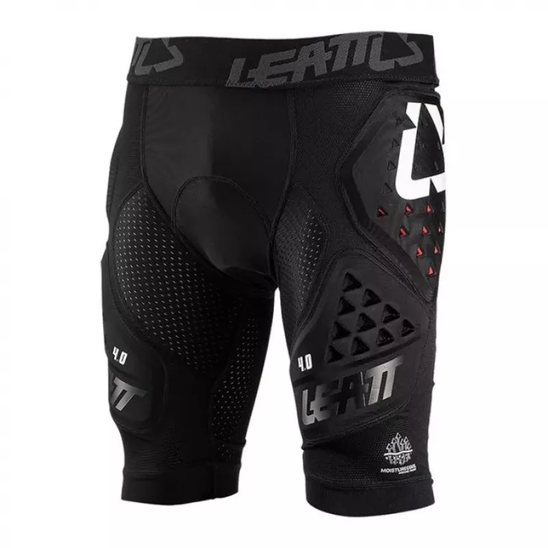 LEATT Impact Shorts 3DF 4.0 Kaitsvad Lühikesed Püksid, Suurus M, Must
