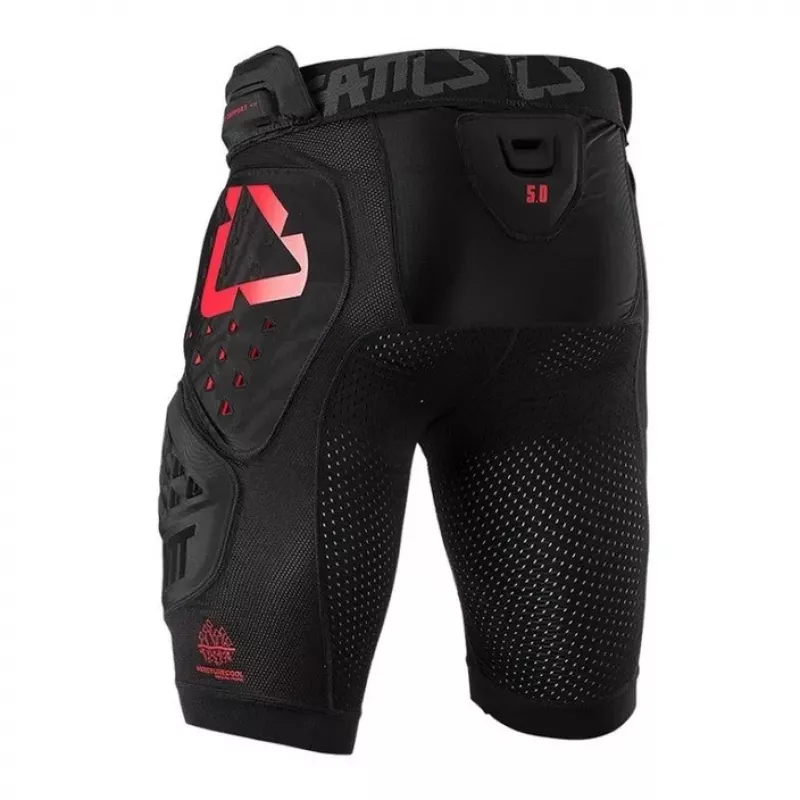 LEATT Impact Shorts 3DF 5.0 Kaitsvad Lühikesed Püksid, Suurus L, Must