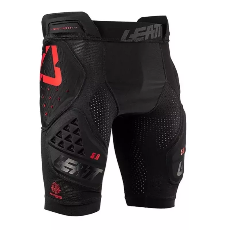 LEATT Impact Shorts 3DF 5.0 Kaitsvad Lühikesed Püksid, Suurus L, Must