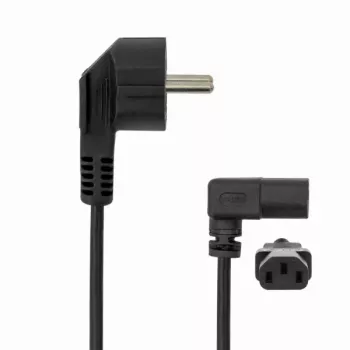 SBOX PC toitekaabel Schuko – IEC C13 2m Must
