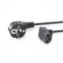 SBOX PC toitekaabel Schuko – IEC C13 2m Must
