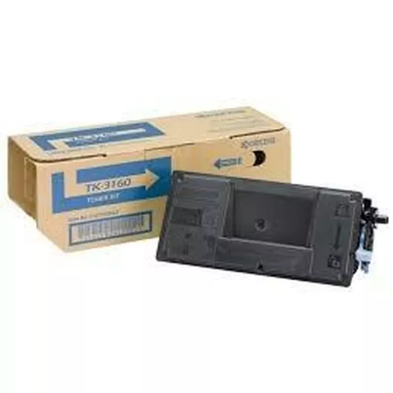 Kyocera TK-3160 originaal toonerikassett must 12 500 lehekülge ECOSYS P3045dn/P3050dn/P3055dn/P3060dn jaoks