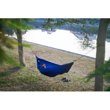 Ticket To The Moon TRAVEL HAMMOCK - Kompaktne rippkiik 2 inimesele, nailon, roheline