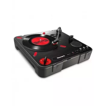 Numark PT01 Scratch - Poolautomaatne kaasaskantav plaadimängija DJ Scratch lülitiga
