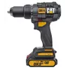 CATERPILLAR Juhtmeta puur-keeraja DX11 18V 2x2.0Ah Li-Ion