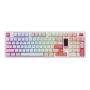 AKKO 5098B Prunus Lannesiana mehaaniline klaviatuur, 98 klahvi, kolme režiimiga, kuumsisestatav, RGB, PBT ASA klahvikatted