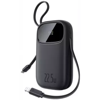 Baseus EnerFill FC31 20000 mAh 22.5W USB-C + Lightning Power Bank Must