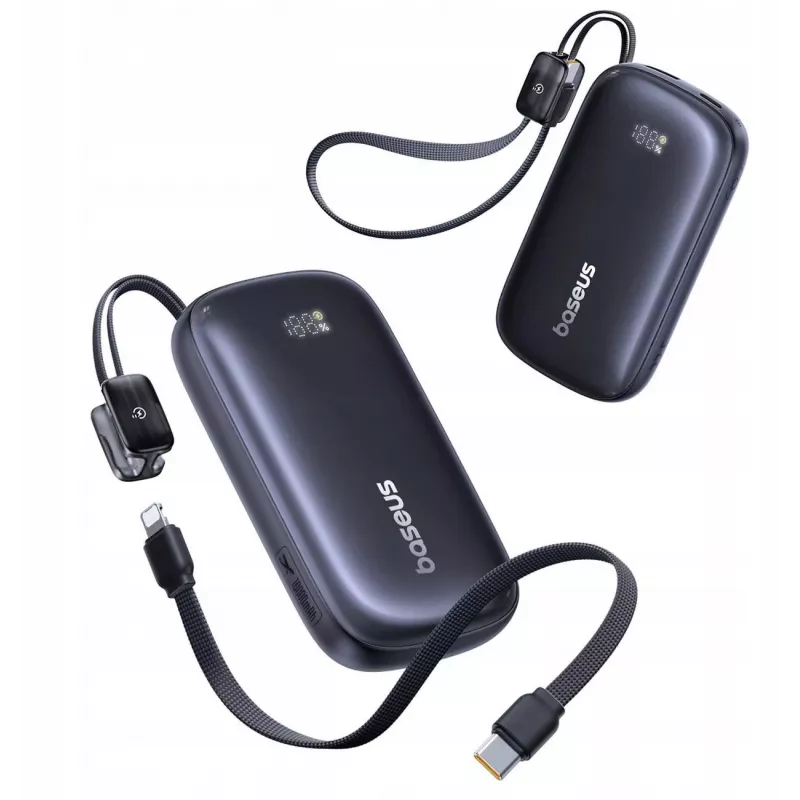 Baseus EnerFill FC21 QPow3 Ultra 10000 mAh 22.5W Power Bank Must