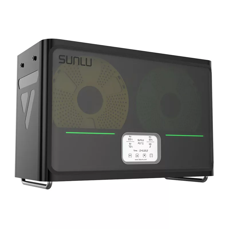 Sunlu S4 Filament Dryer 2-Spool 360° PTC Heating 35-70°C LCD Touch Screen